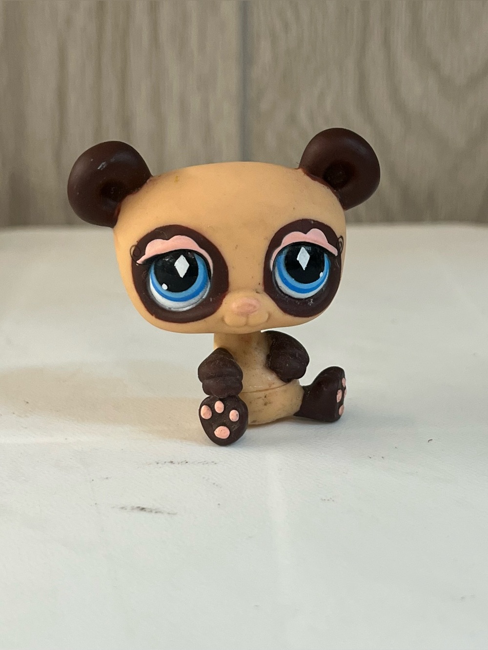PANDA BEAR #574 Authentic Littlest Pet Shop - Hasbro LPS Blue Eyes